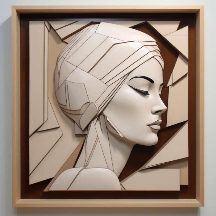 نموذج ثلاثي الأبعاد لآلة CNC 3D Art 